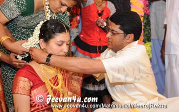Neeraj Rekha Marriage Pictures